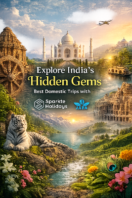 Travel Service for Domestic Trips by Sparkle Holidays